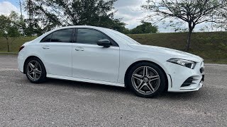 2020 MercedesBenz A 250 Saloon AMG Line StartUp and Full Vehicle Tour [upl. by Priest]