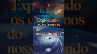 Furacões e Cosmologia Explorando os Extremos do Nosso Mundo Furacões Cosmologia Exploração [upl. by Ahsekyw]