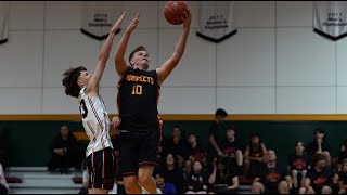 Alex Powderly Aussie Prospects u18s 2024 Eltham Dandenong Junior Basketball Tournament Highlights [upl. by Norvol]