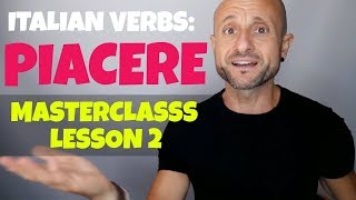 How to Use PIACERE in Italian Lesson 2  Say quotto Likequot in Italian Learn Italian Verbs [upl. by Asha]