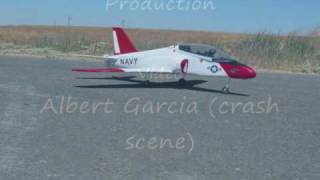 RC ducted fan jet explosioncrash Spectacular  The rest of the story [upl. by Kcirtemed]