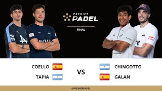 Resumen  Malaga P1 2024  Final  CoelloTapia vs ChingottoGalan [upl. by Fairley692]