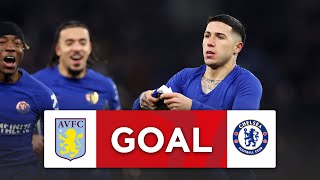 GOALLLLL  Enzo  Aston Villa 03 Chelsea  Fourth Round Replay  Emirates FA Cup 202324 [upl. by Edwyna262]