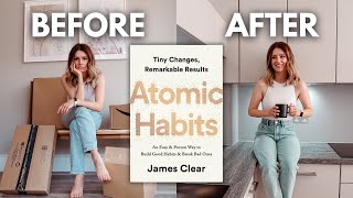 15 Lessons from Atomic Habits for a ClutterFree Home Minimalism amp Decluttering [upl. by Thinia315]