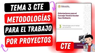 PASO A PASO TEMA 3 METODOLOGÍAS PARA EL TRABAJO POR PROYECTOS [upl. by Lienahs]