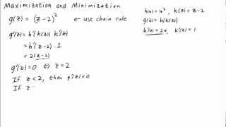 Maximization and minimization [upl. by Ecila]