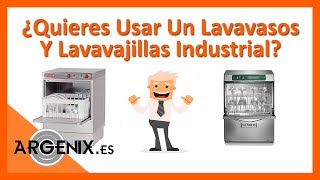 Como ELEGIR un buen LAVAPLATOS industrial o LAVAVASOS industrialElegir tu tren de LAVADO o CUPULA [upl. by Nana483]