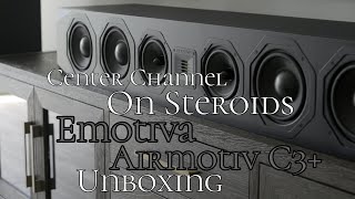 Never Miss A Single Dialog EVER AGAIN • Emotiva Airmotiv C3 Center Channel Speaker • Unboxing • [upl. by Bik]