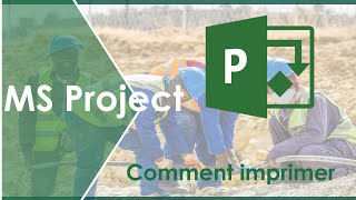 Comment imprimer le planning de projet dans MS Project [upl. by Electra907]