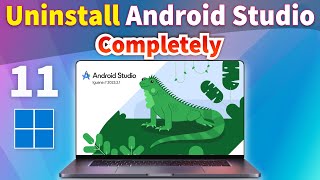 Completely uninstall android studio  Android Studio Iguana [upl. by Fairfax]