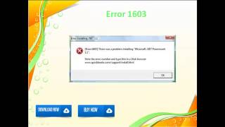 Error 1603quotA fatal error occurred during installationquot [upl. by Eisse]