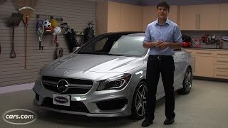 2014 MercedesBenz CLA45 AMG Review [upl. by Ihsoyim538]