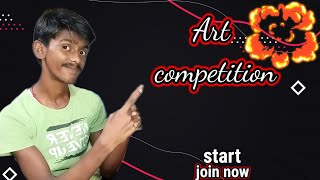 🥰Art Competition In My Channel 🔥artcompitition art [upl. by Arlie]