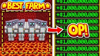 INSANE MONEY FARM UPGRADE MAKES BILLIONS on NEW SKYBLOCK MAP  New Minecraft SKYBLOCK SERVER [upl. by Alisen]