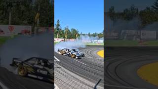 DMCC DRIFT PRACTICE RUNS NISSAN S13 drifting tandem [upl. by Roswell51]