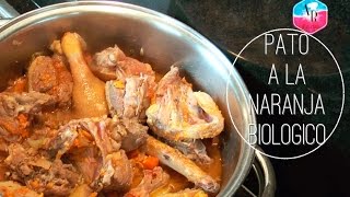 Cómo hacer pato a la naranja fácil Receta natural y saludable Duck à Lorange [upl. by Timmons]