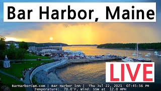 Bar Harbor Maine  West View  Bar Harbor Inn [upl. by Suillenroc]