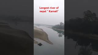 karnali nepal river bardiya travel viralvideo fyp [upl. by Wolsniw845]