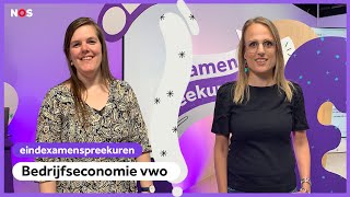 Examenspreekuur bedrijfseconomie vwo met docenten Nancy en Judith [upl. by Inad]