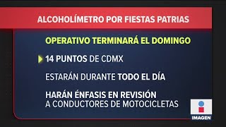 Operativos del alcoholímetro por Fiestas Patrias terminarán el domingo  Ciro Gómez Leyva [upl. by Renaxela]