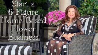 Start a 6figure HomeBased Flower Business Ep1 Intro eventflorist beyourownboss [upl. by Nnayhs976]