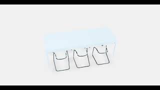 EKEDALEN  TOBIAS Table and 6 chairs  Ecommerce  3DArt [upl. by Akkeber]