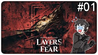 LA MIA PRIMA VOLTA IN UN TERRIFICANTE HORROR IN UNREAL ENGINE 5  Layers of Fear 2023  ep01 [upl. by Delanos]