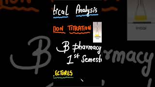 FREE B PHARMACY 1ST SEMESTER LECTURES ✅ 2024 pharmacy bpharmacy1stsem bpharmacy [upl. by Zampardi766]