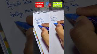 Trimax Vs LX Max  🔥 writingmania trimax ytshorts handwriting penreview [upl. by Ettenuahs]