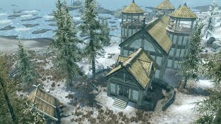 SkyrimHearthfire DLC Dawnstar Mansion Finished [upl. by Horace838]