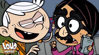 Lincoln amp Ronnie Anne being Sneaky for 60 Minutes 🥷  The Loud House [upl. by Materi]