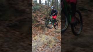 Mountain biking in Mytchett  Tunnel Hill Trolls [upl. by Orlanta775]