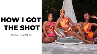 How I Got the Shot  Keva J Swimwear Poolside Photoshoot in Miami Florida [upl. by Horowitz673]