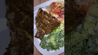 Le vrai Attieke poisson grillé à livoirienne😋🥰🤩 Awa [upl. by Ycrem]