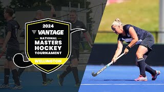 Vantage National Masters Tournament  National Hockey Stadium Turf 1  W65s Final [upl. by Euqinomod934]