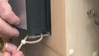 How to fix a sticking Dometic RV fridge door [upl. by Vihs]