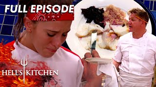 Hells Kitchen Season 15  Ep 11  Neck And Neck Dinner Service Stuns Celebs  Full Episode [upl. by Adnilre]