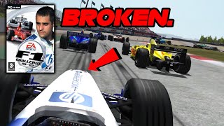 I Tried playing F1 Challenge in 2024its broken [upl. by Enihsnus]