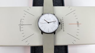 Junghans Max Bill Edition 60  Unboxing and First impressions [upl. by Yerffeg]