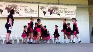 Gladstone PCYC Irish Dancers at Gladstones 2014 Multicultural Festival [upl. by Daberath292]