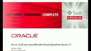 Java EE 6 Maven and EJB with GlassFish [upl. by Wolfort]