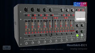 Analog Computer  Heathkit EC1  3D Model [upl. by Zabrine741]