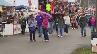 Rainy start to the Bloomsburg Fair [upl. by Margaretha]