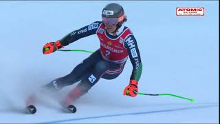 AUDI FIS Ski World Cup  Mens GS  Alta Badia ITA Dec 18 2022 the ATOMIC athletes atomic [upl. by Eisele521]