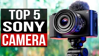 TOP 5 Best Sony Camera 2023 [upl. by Adnavoj]