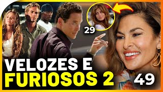 20 anos depois do elenco VELOZES E FURIOSOS 2 antes e depois 20032023 [upl. by Fons]