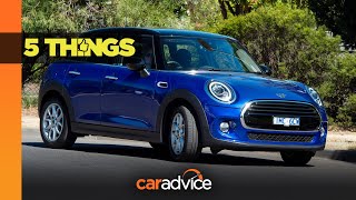 5 Things 2019 Mini Cooper 5Door [upl. by Dalis]