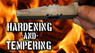 Hardening and Tempering a Hammer Made of Wrought Iron [upl. by Mauceri]