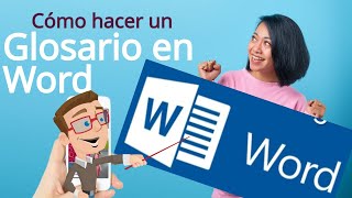 como hacer un glosario en Word rápido y fácil [upl. by Amador532]