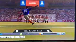 PROEVOLUTIONSOCCER MBAPE FREE KICK GOAL [upl. by Uttica]